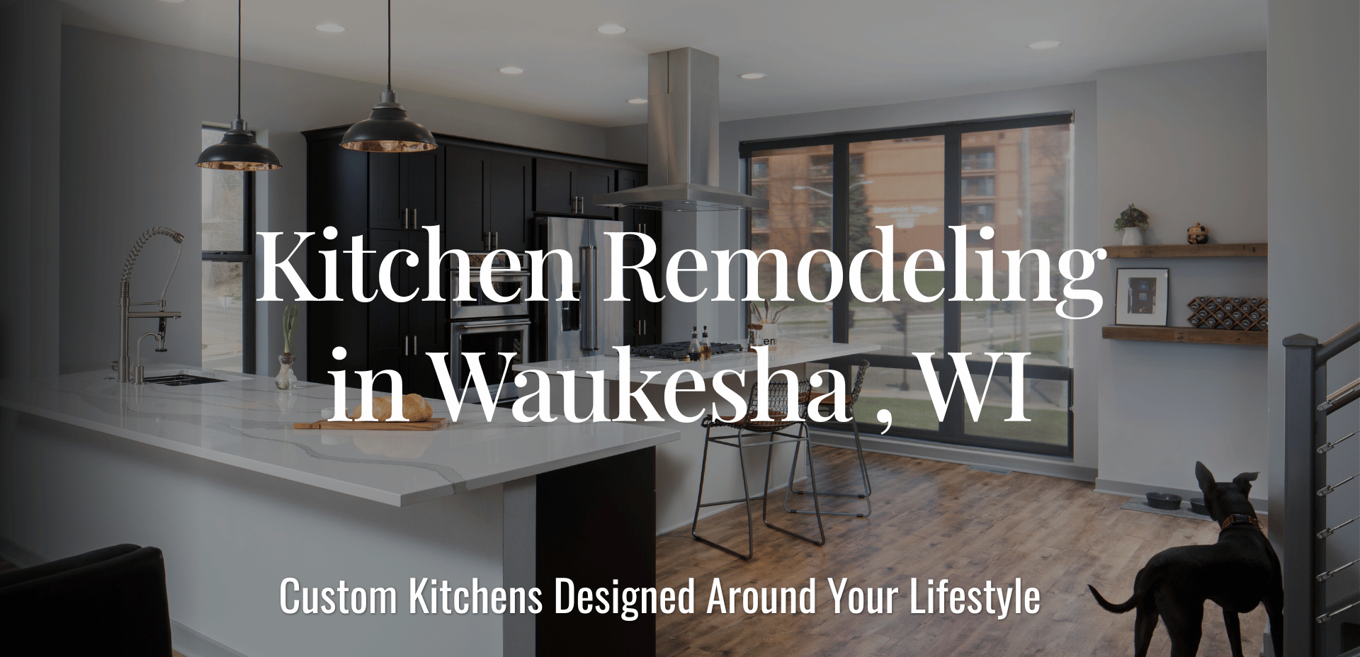 Kitchen remodeling project in Waukesha WI by Kurber Construction