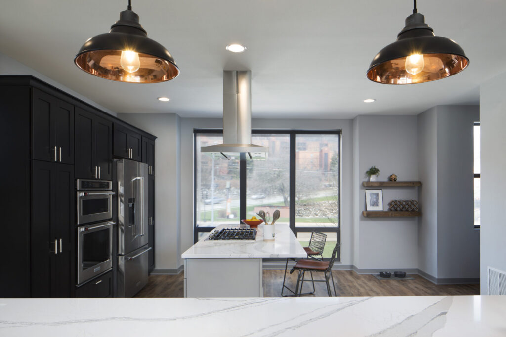 Kitchen remodeling project in Waukesha WI by Kurber Construction