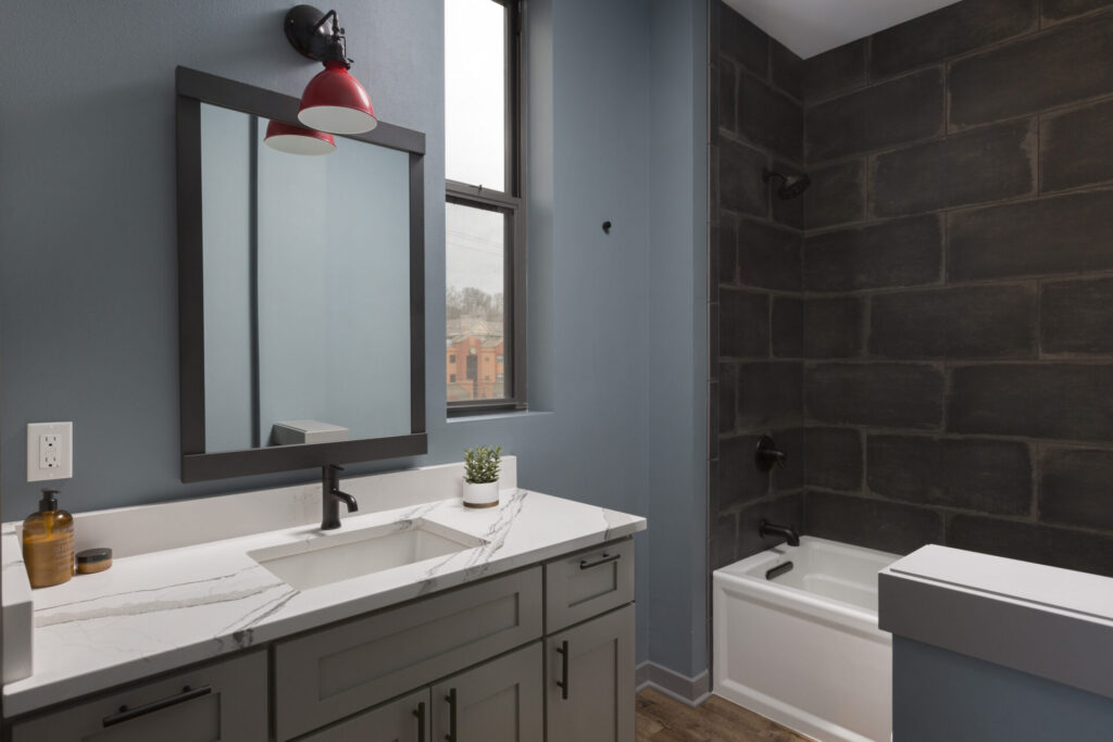 Bathroom remodeling project in Waukesha WI by Kurber Construction