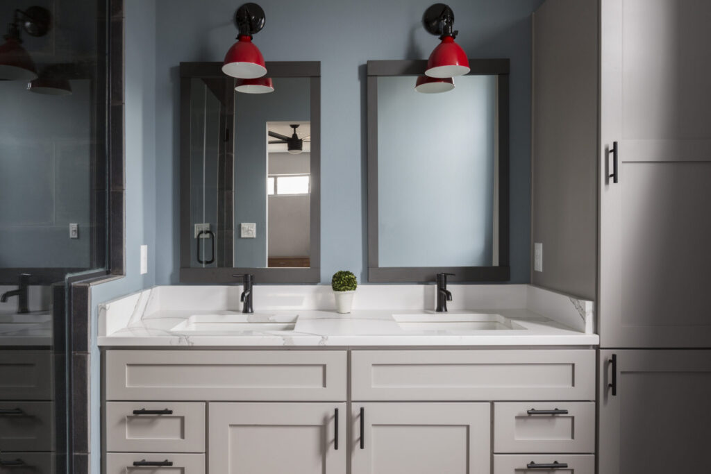 Bathroom remodeling project in Waukesha WI by Kurber Construction